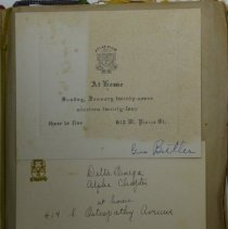 Page Twenty-Four of Ruth Tiberghien's Memory Book