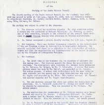 Minutes of the Meeting of the Basic Science Council