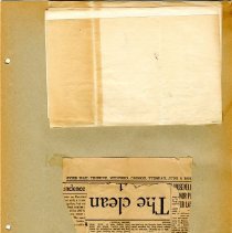 Page Fifteen of Warner Whitman Howard's Scrapbook