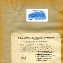 Page Twenty-Five of Warner Whitman Howard's Scrapbook