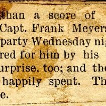 Notice of a Surprise Party