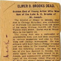 Elmer O. Brooks Dead