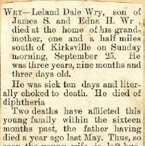 Obituary of Leland Dale Wry