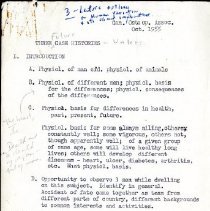 Three Case Histories