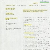 The Public Prosecutor's Final Indictment for Transfer to the County Court