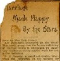 Marriage Made Happy By the Stars