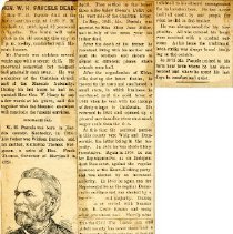Hon. W. H. Parcels Dead