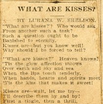 What Are Kisses?