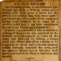 An Old Ballad