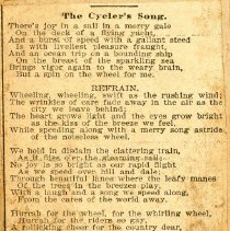 The Cycler's Song