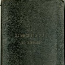 Des Moines Still College of Osteopathy Anatomy Notebook