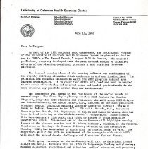 Letter to Colleagues from Karen Hansen