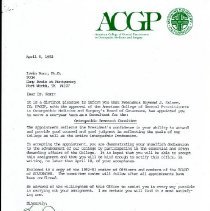 Correspondence between Irvin Korr and Bette Vaught