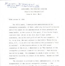 Osteopathy: The Evolving Paradigm