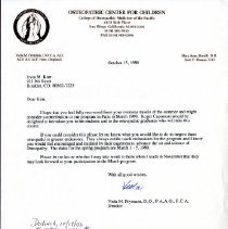 Letter to Irvin Korr from Viola Frymann