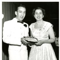 Paul Adams Presenting Certificate to Josephine Seyl