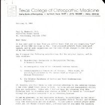 Letter to Paul Kimberly from Irvin Korr