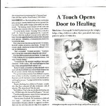 A Touch Opens Door to Healing