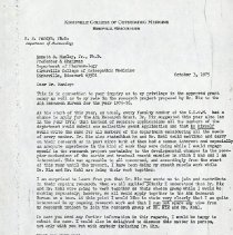 Letter to Emmett S. Manley Jr. from K.H. Pandya