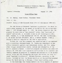 Inter-Office Memo to Emmett S. Manley Jr. from Elliott Lee Hix