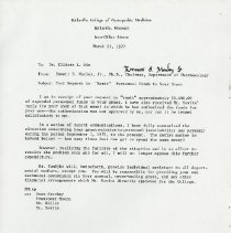 Inter-Office Memo to Elliott Lee Hix from Emmett S. Manley Jr.