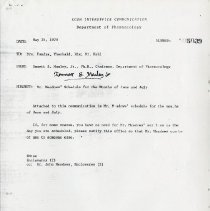 Inter-Office Memo to K.H. Pandya, Robert Theobald, Elliott Lee Hix, and Hor