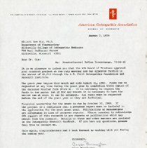 Letter to Elliott Lee Hix from Joyce Pennington