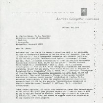 Letter to H. Charles Moore from Joyce Pennington