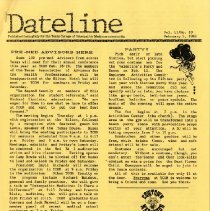 Dateline Volume 13, Number 10