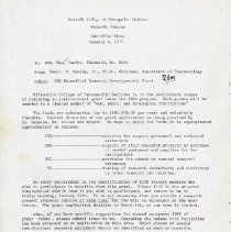 Inter-Office Memo to Elliott Lee Hix, K.H. Pandya, Robert Theobald, and Hor