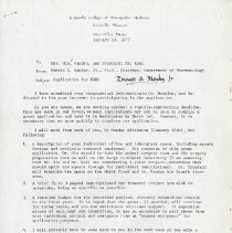 Inter-Office Memo to Elliott Lee Hix, K.H. Pandya, Robert Theobald, and Hor