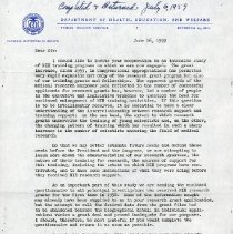 Letter to Sir from Kenneth M. Endicott