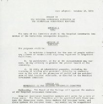 Bylaws of the Hospital Governance Committee of the Kirksville Osteopathic H