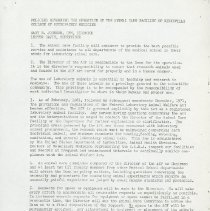 Policies Governing the Operation of the Animal Care Facility of Kirksville