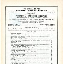 Journal of the Pennsylvania Osteopathic Medical Association, Vol. 12, No. 2