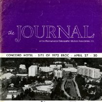 Journal of the Pennsylvania Osteopathic Medical Association, Vol. 14, No. 1