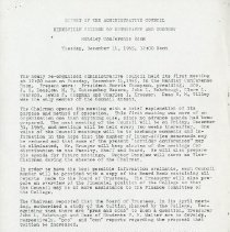 Report of the Administrative Council Kirksville College of Osteopathy and S