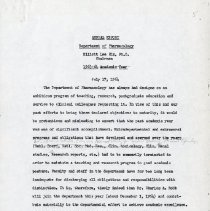 Annual Report of the Department of Pharmacology