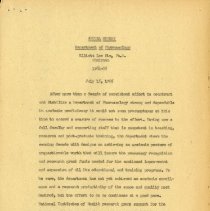 Annual Report of the Department of Pharmacology