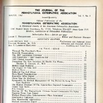 Journal of the Pennsylvania Osteopathic Association, Vol. 8-9, No. 1-4