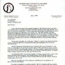 Letter to Irvin Korr from Viola Frymann