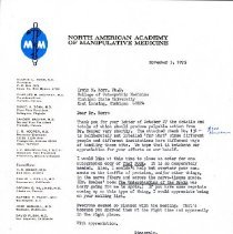 Letter to Irvin Korr from Audrie Bobb