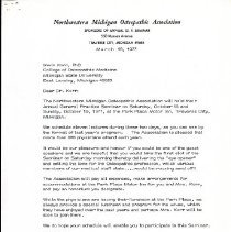 Correspondence between Irvin Korr and Thomas Bannow