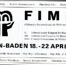 Fédération Internationale de Médecine Manuelle Program