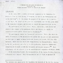 A Program for Research and Education Involving the Musculoskeletal System i