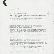 Inter-Office Memo to All Kirksville College of Osteopathic Medicine Faculty