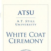 ASHS-PT White Coat Ceremony Program