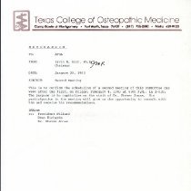 Memorandum to APHA from Irvin Korr