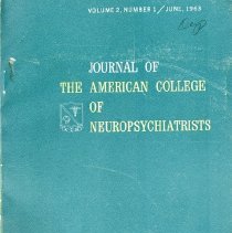 Journal of the American College of Neuropsychiatrists, Vol. 2, No. 1