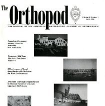 The Orthopod, Vol. 31, No. 1